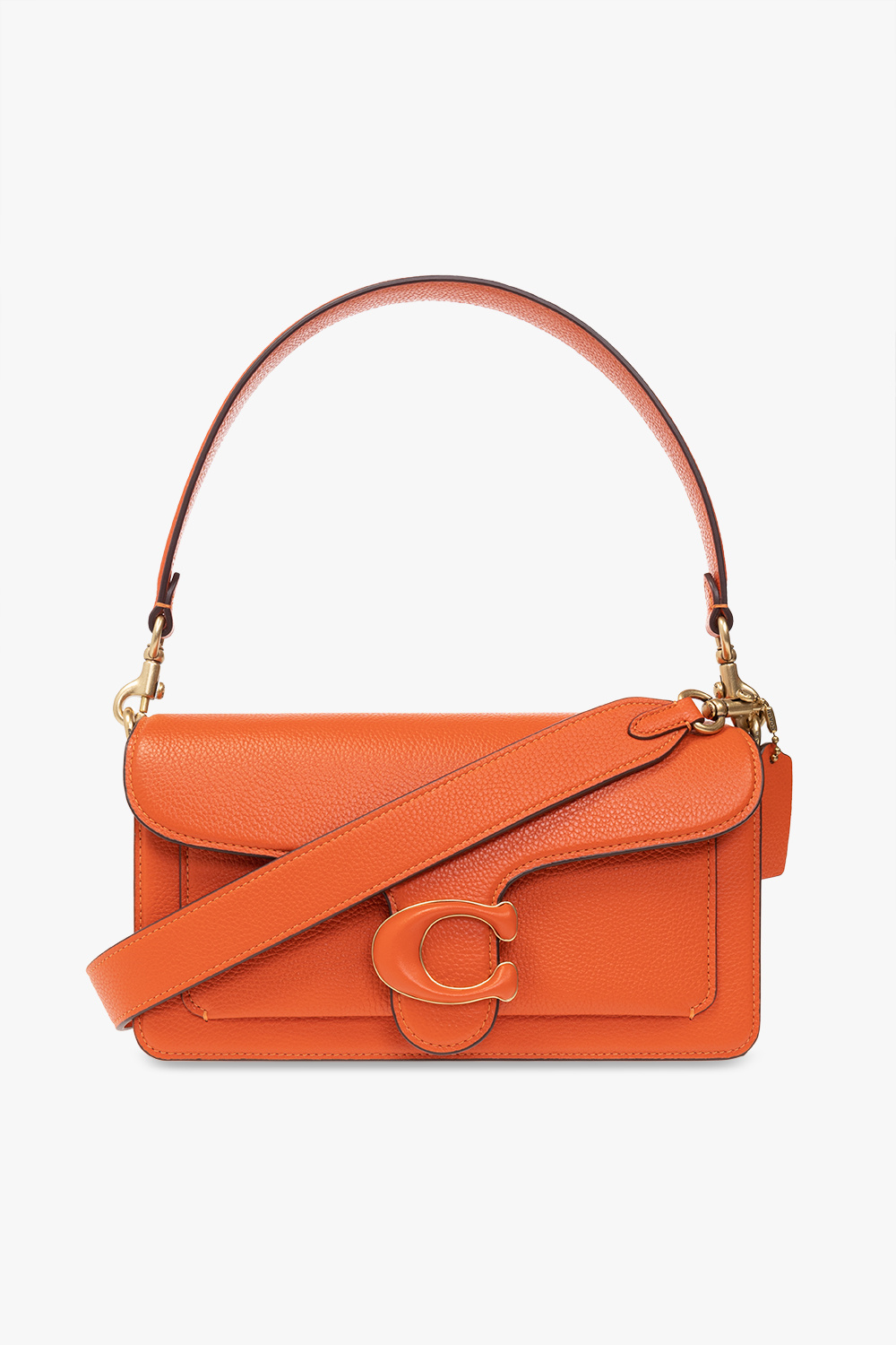 Coach orange shoulder bags outlet